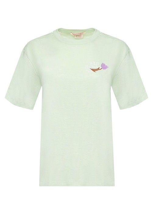 Товар зеленого цвета с внутренней стороны