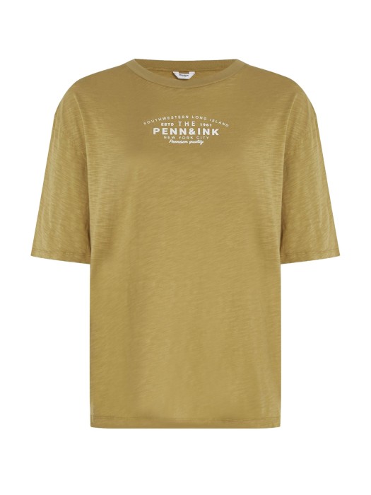 футболка женская  от бренда penn & ink вид слева