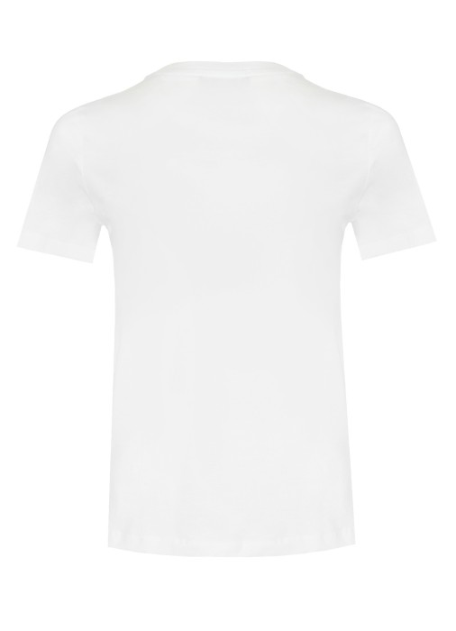 футболка женская  из франции вид сбоку