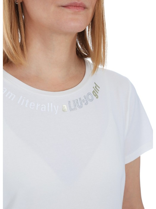 футболка женская  из италии вид сбоку