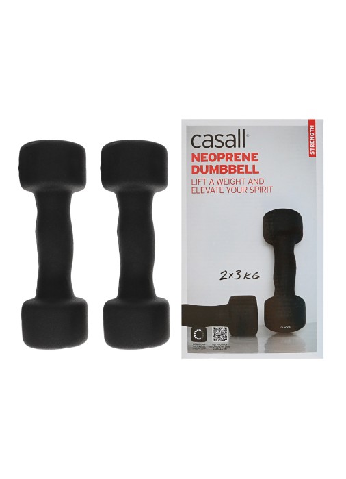 гантели dumbbell neoprene 2x3 kg  из проверенных материалов спереди