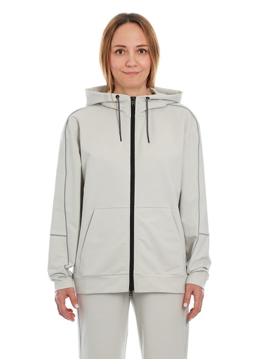 худи женское enia4  от бренда bogner fire+ice вид слева