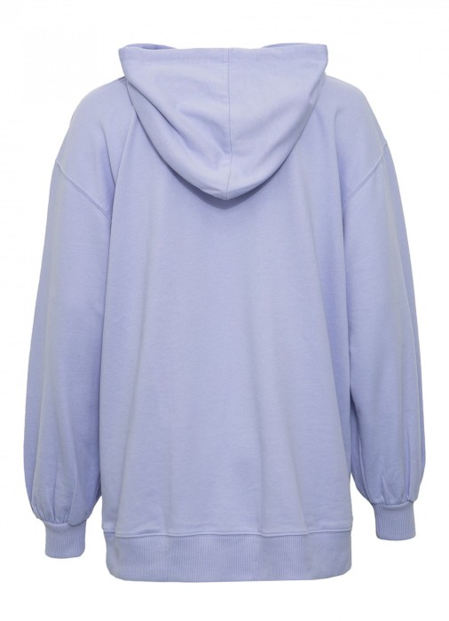 худи женское summer fleece hoodie oversized  из америки вид сбоку