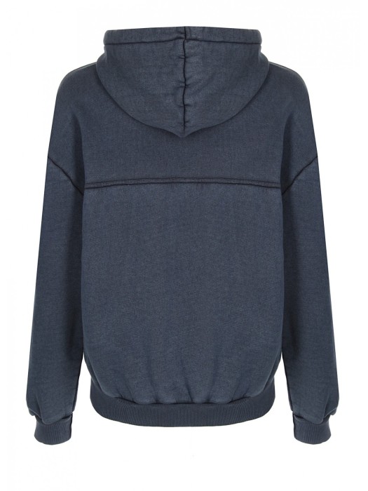 худи женское sweatshirt ea7 из хлопка спереди