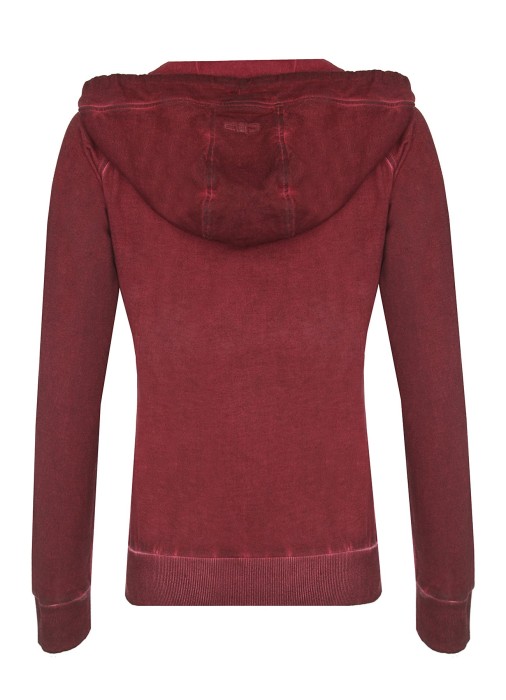 худи женское woman  sweat fi  с начесом универсального стиля с лицевой стороны