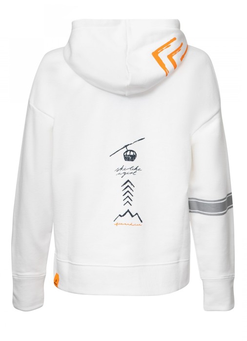 худи женское  от бренда bogner fire+ice вид слева