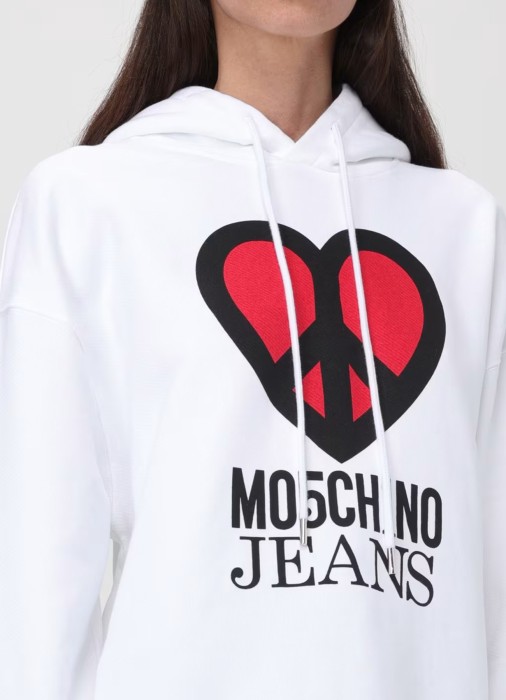 худи  от бренда mo5ch1no jeans вид слева