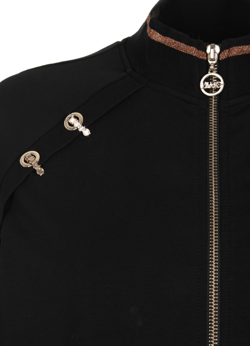 кардиган женский felpa aperta  от бренда liu jo вид слева