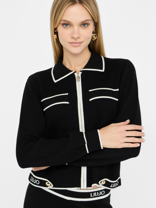 кардиган женский  от бренда liu jo вид слева