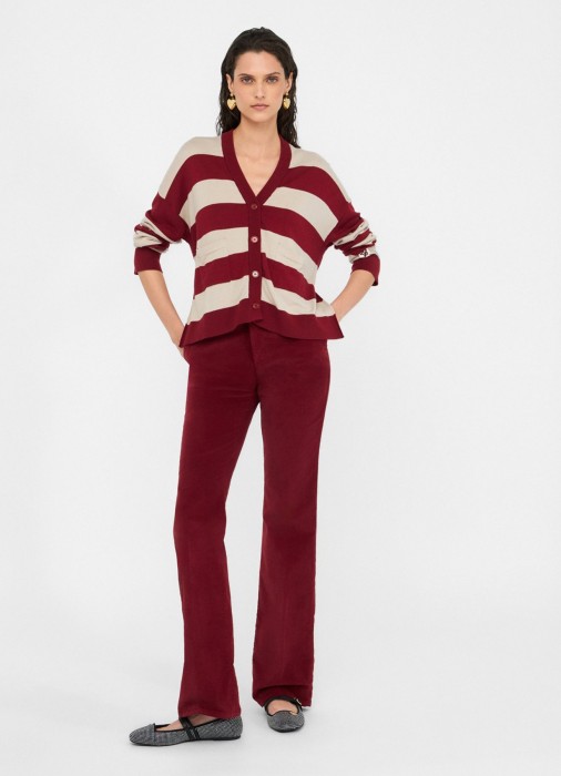 кардиган женский  из шерсти спереди