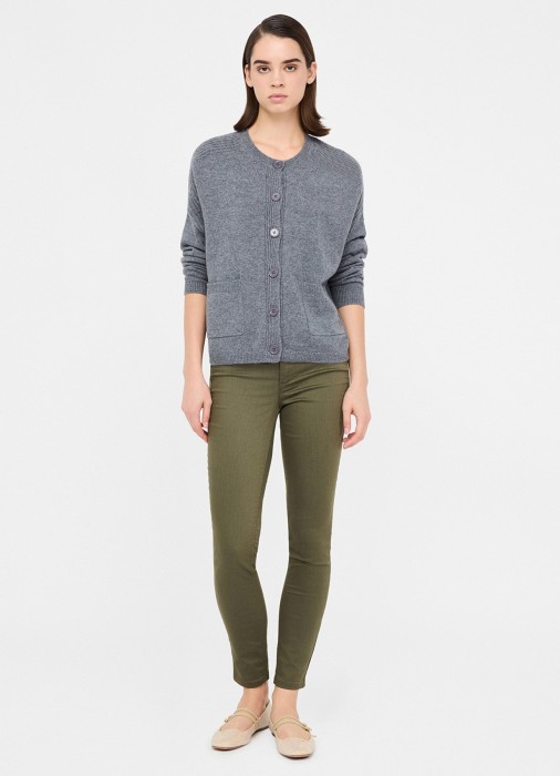 кардиган женский  из италии вид сбоку