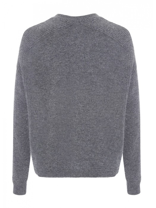 кардиган женский  универсального стиля с лицевой стороны