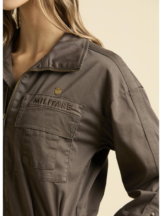 комбинезон женский  из хлопка спереди