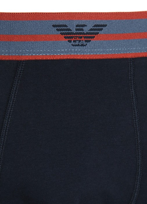 комплект трусов-боксеров мужских mens knit 2-pack trunk  из хлопка спереди