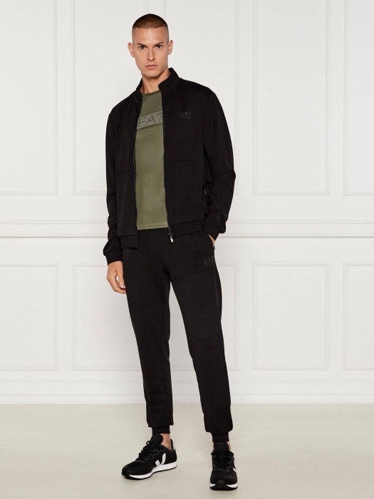 костюм мужской  из хлопка спереди