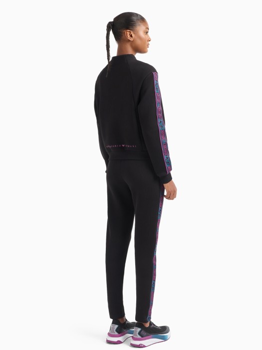 костюм женский tracksuit ea7 от бренда ea7 emporio armani вид слева