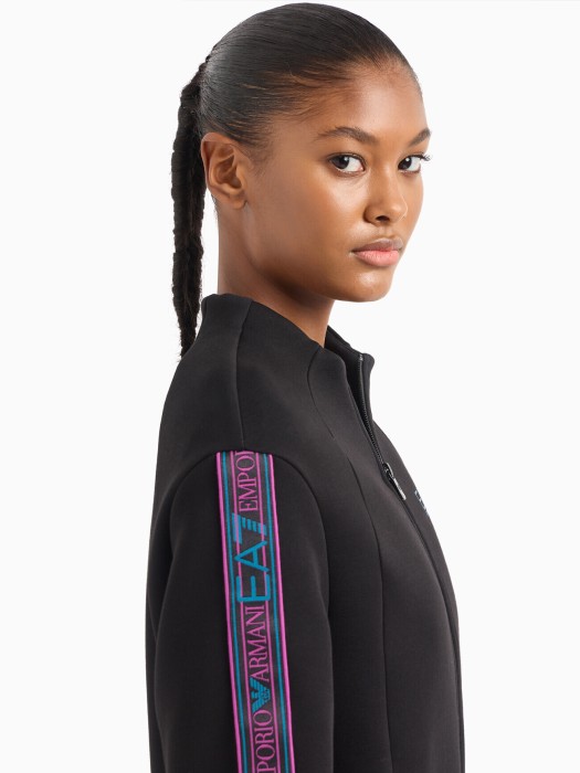 костюм женский tracksuit ea7 из италии вид сбоку