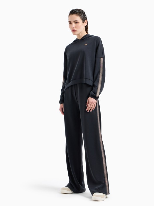 костюм женский tracksuit ea7 из италии вид сбоку