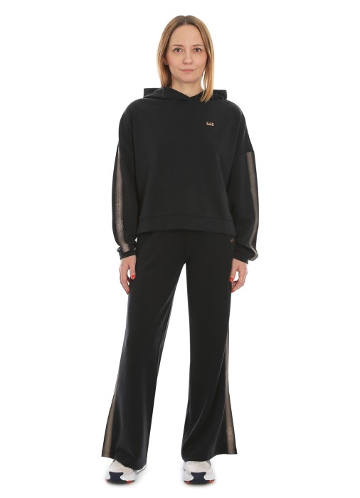 костюм женский tracksuit ea7 из полиэстера спереди