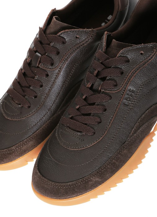 кроссовки мужские careton_lowp  от бренда boss вид слева