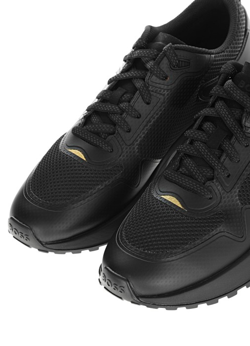 кроссовки мужские jonah_runn_meth  от бренда boss вид слева