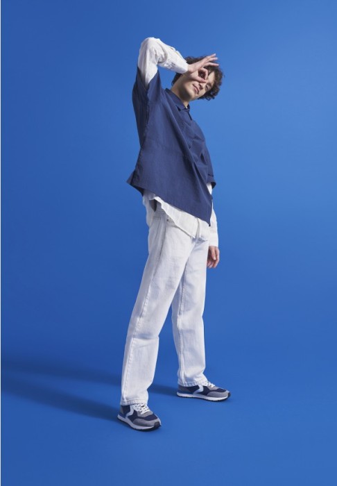 кроссовки мужские storm 015  от бренда voile blanche вид слева