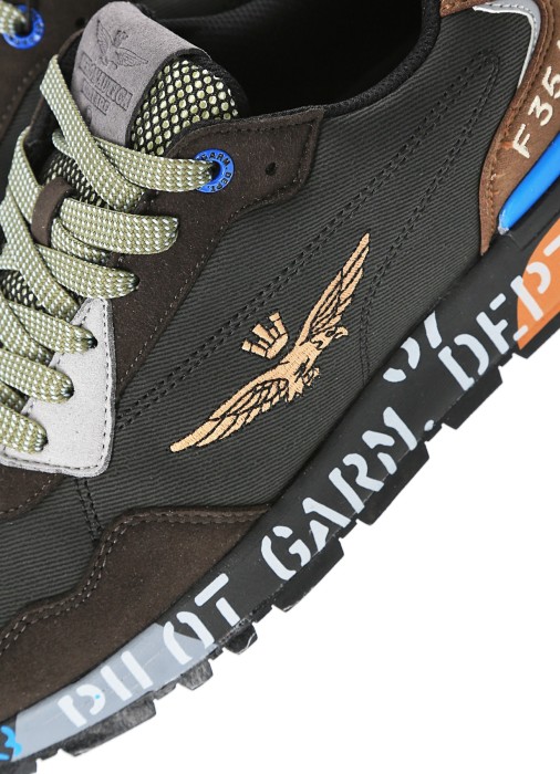 кроссовки мужские  от бренда aeronautica militare вид слева