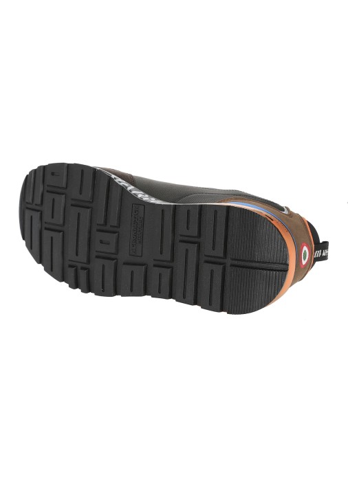 кроссовки мужские  из италии вид сбоку