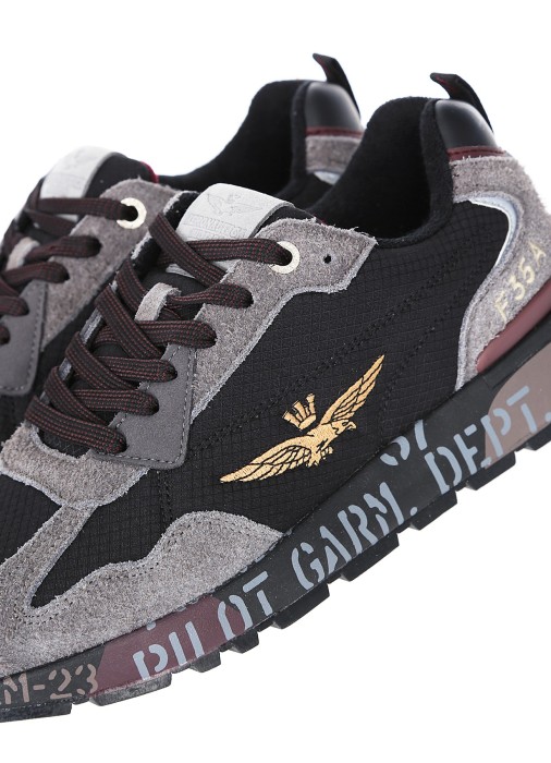 кроссовки мужские  от бренда aeronautica militare вид слева