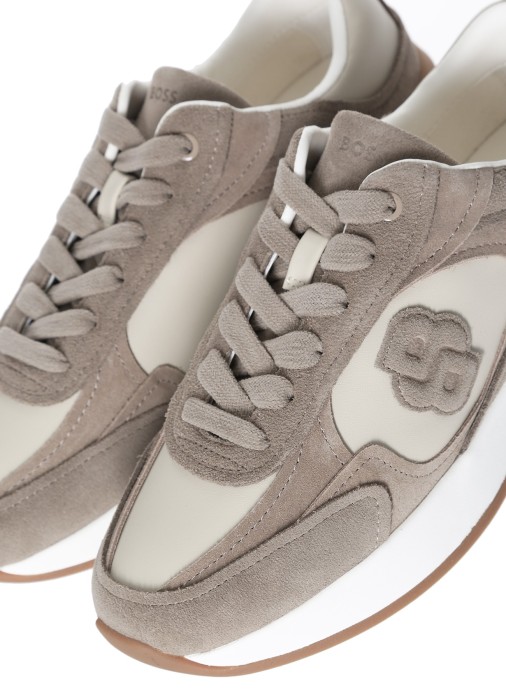 кроссовки женские b icon_runn_sdnap  от бренда boss вид слева