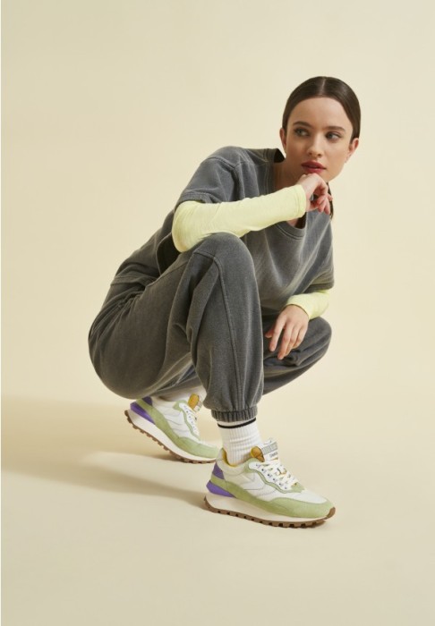 кроссовки женские qwark hype  от бренда voile blanche вид слева