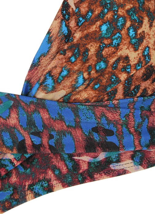 купальник женский hunter cross front multifit bra  из из эластана спереди