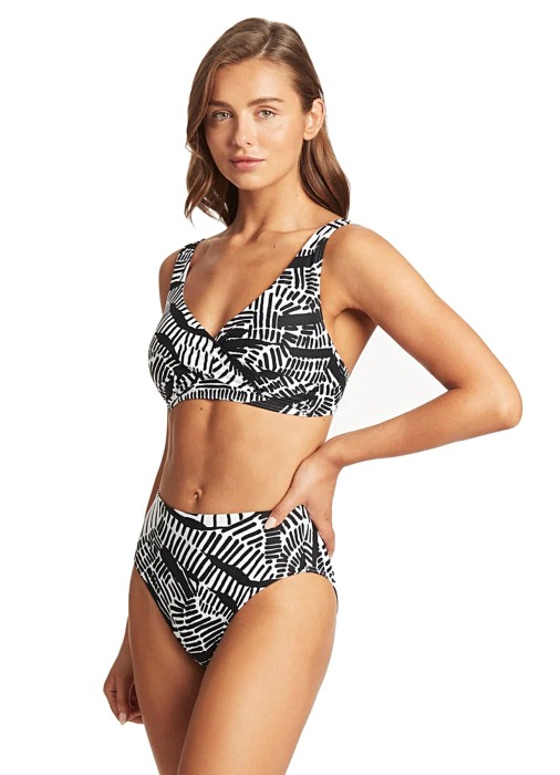 купальник женский pampas cross front multifit bra  из швейцарии вид сбоку