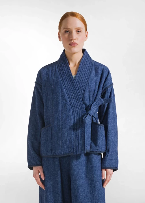 куртка-кимоно женская  из дании вид сбоку