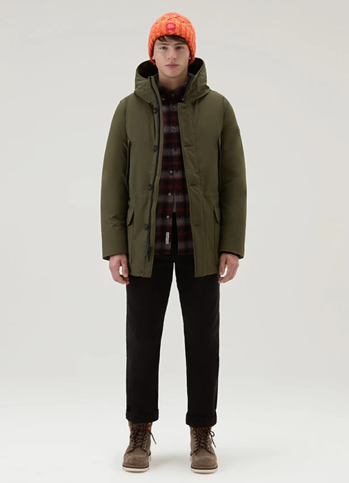 куртка мужская arctic stretch down parka  из америки вид сбоку