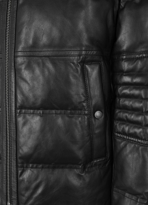 куртка мужская jobear  универсального стиля с лицевой стороны