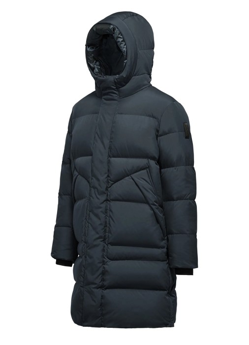 куртка мужская long parka  от бренда bomboogie вид слева