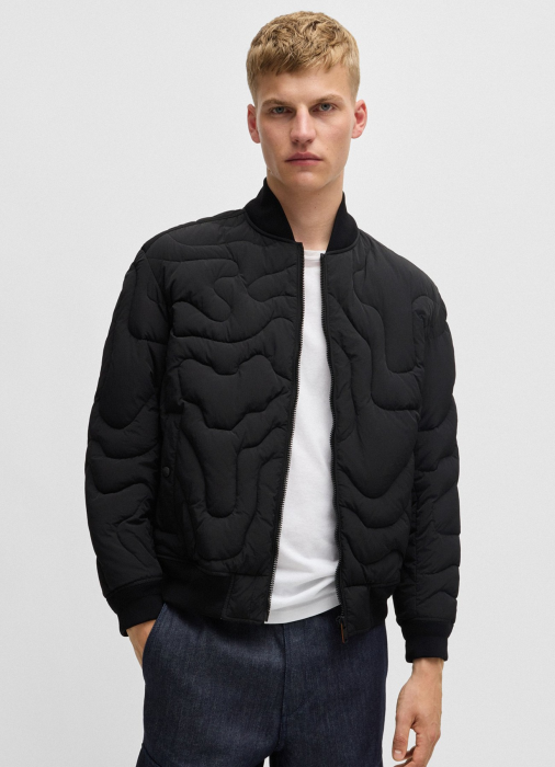 куртка мужская omapy  от бренда boss вид слева