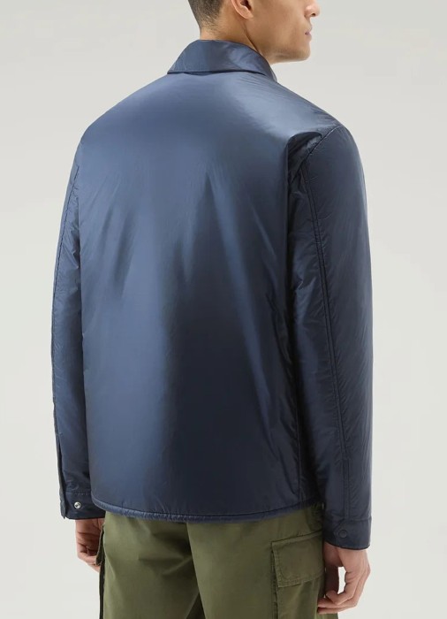 куртка мужская pertex padded shirt jacket  из америки вид сбоку