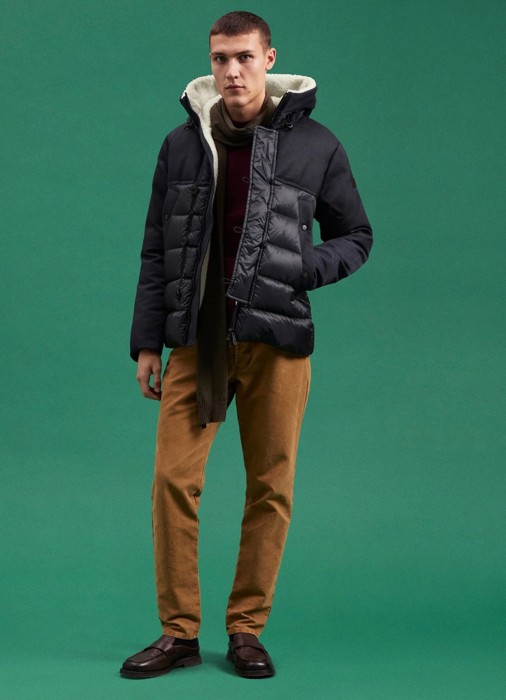 куртка мужская teddy bear  от бренда peuterey вид слева