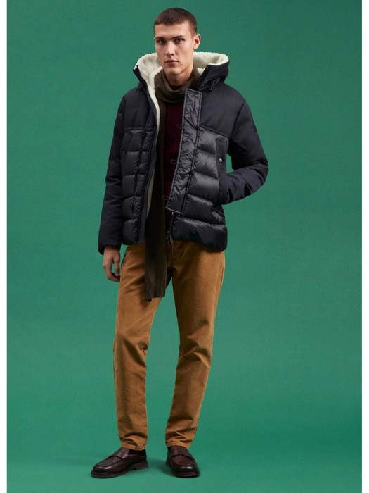 куртка мужская teddy bear  от бренда peuterey вид слева