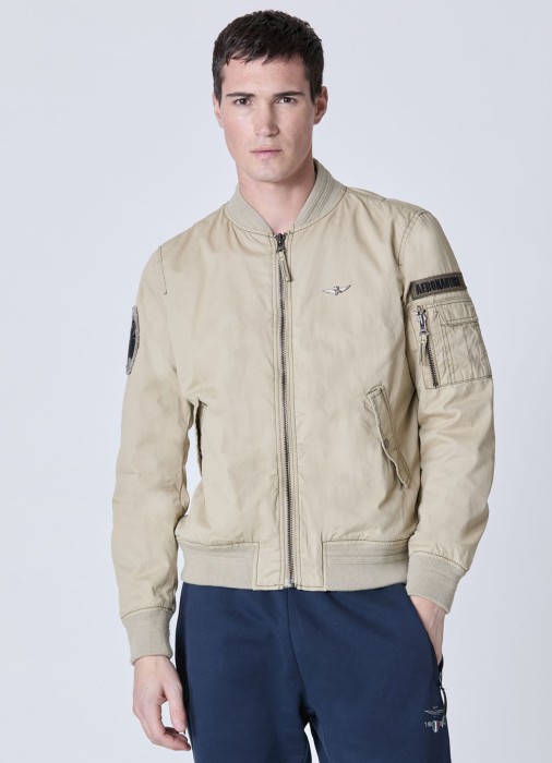 куртка мужская  от бренда aeronautica militare вид слева