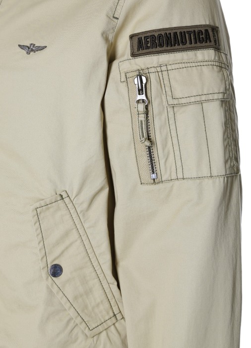 куртка мужская  из хлопка спереди