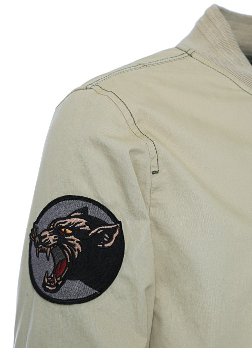 куртка мужская  винтажного стиля с лицевой стороны