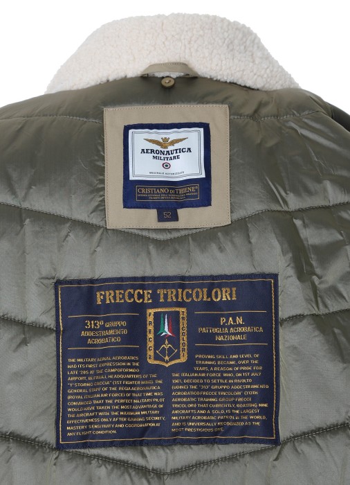 куртка мужская  от бренда aeronautica militare вид слева