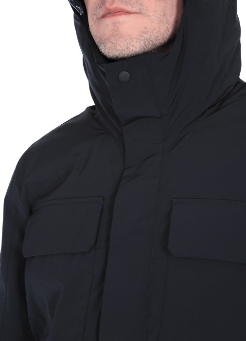 куртка мужская  из полиэстера спереди