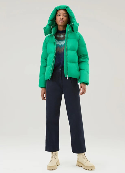 куртка женская alsea short down  CFWWOU0883FRUT1148 фотография