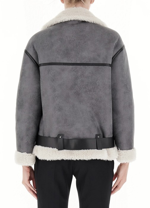 куртка женская aviator  из полиэстера спереди