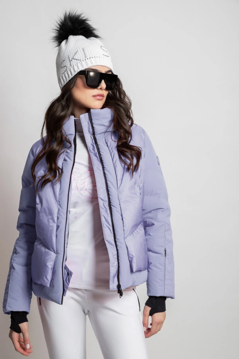 куртка женская baby o.k.  универсального стиля с лицевой стороны