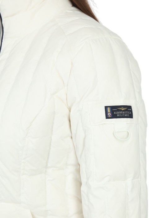 куртка женская down jacket  от бренда aeronautica militare вид слева